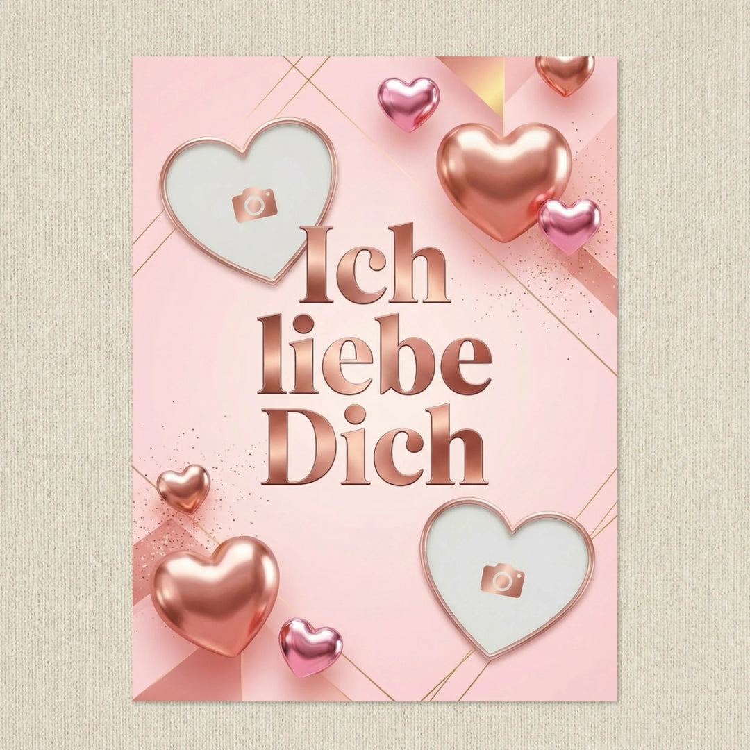 Mockup Für Ich Liebe Dich