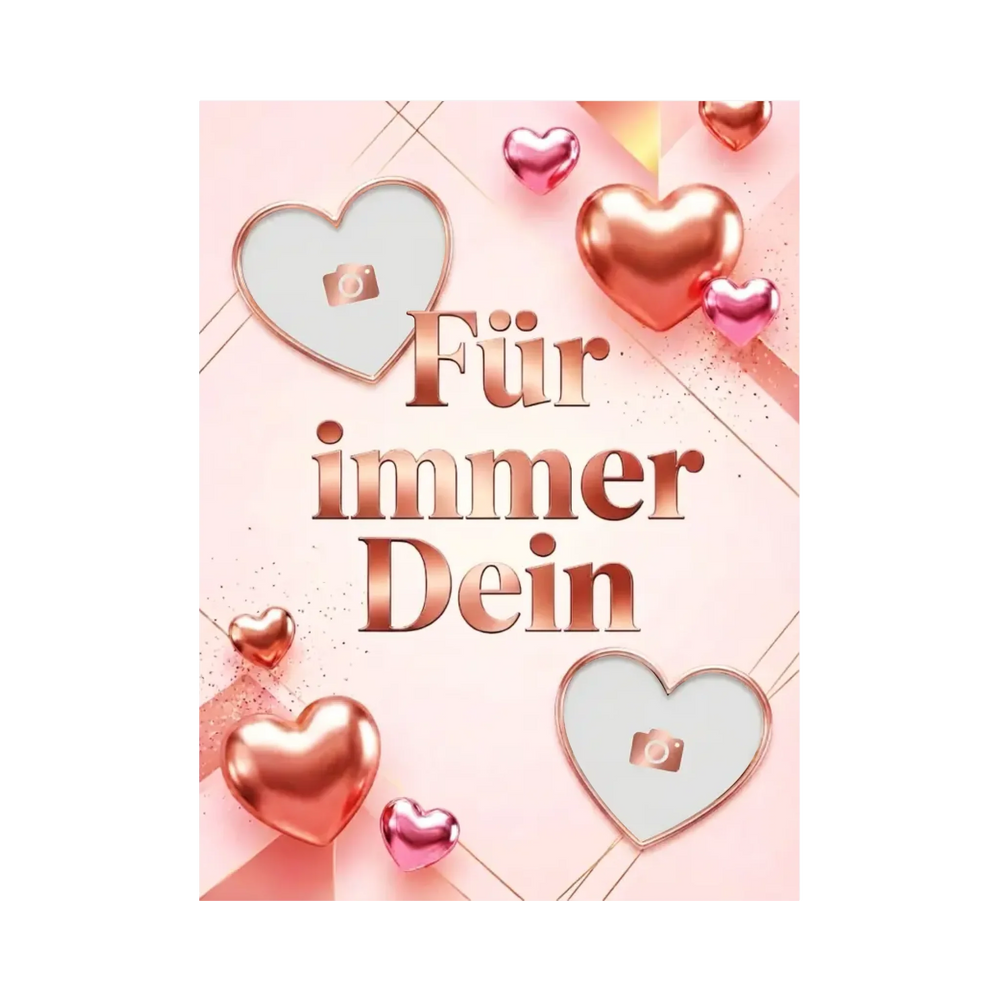 Personalisiertes Liebes-Poster