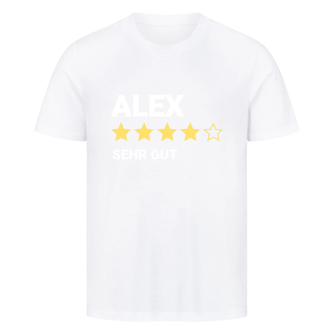 Personalisiertes Partner-Bewertungs-Shirt