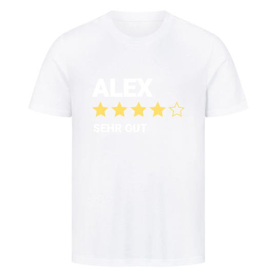 Personalisiertes Partner-Bewertungs-Shirt