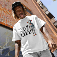 Style Your Life - Elegantes Schaf im Anzug - Unisex T-Shirt