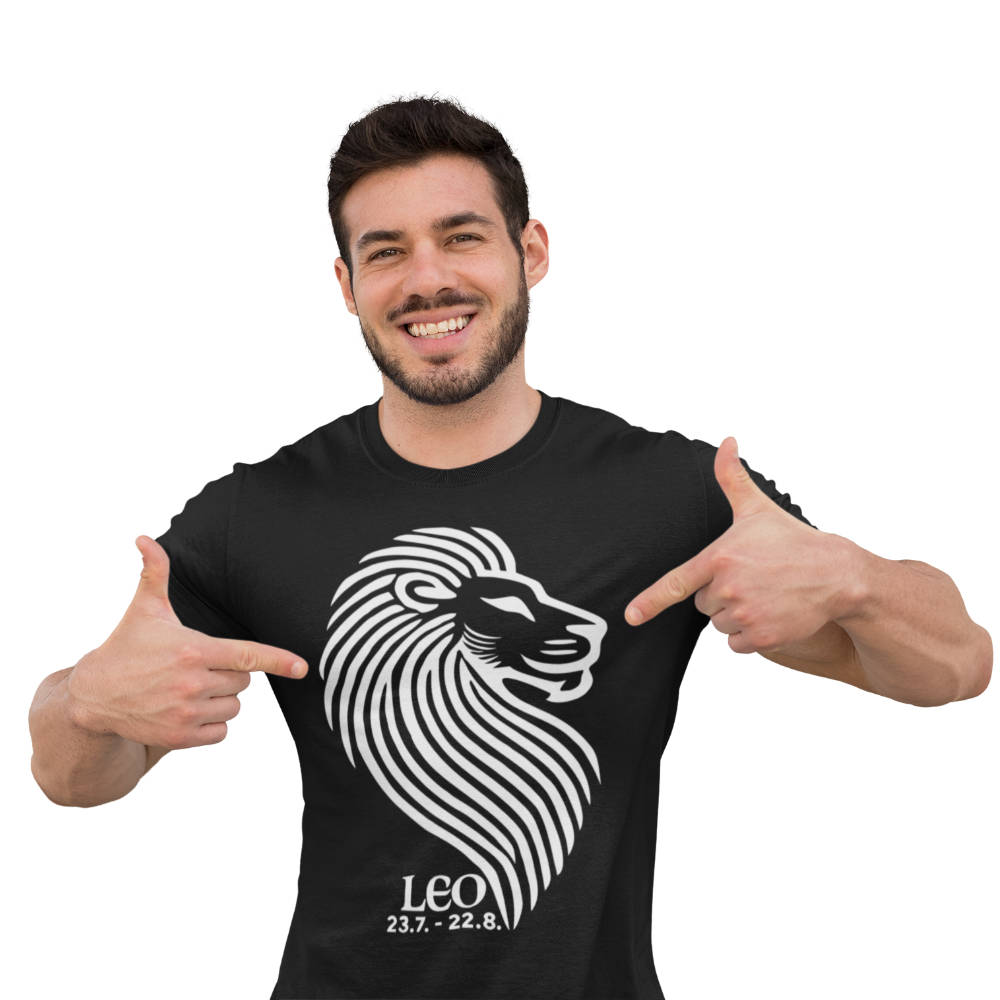 Löwe Sternzeichen – Leo Unisex-T-Shirt