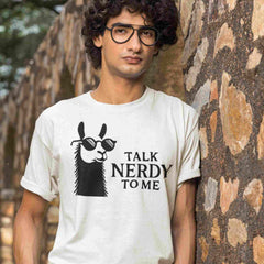 Unisex-T-Shirt - Nerdy Lama