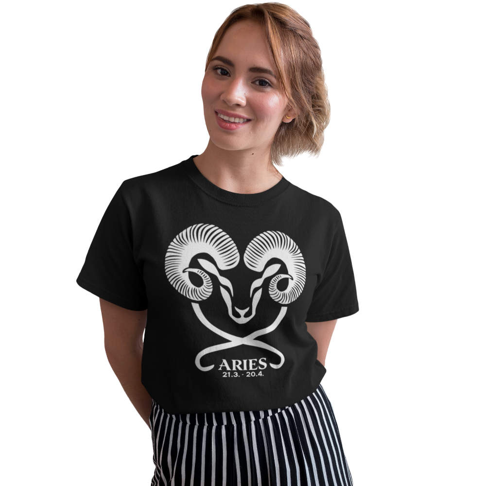 Widder Sternzeichen – Aries Unisex-T-Shirt