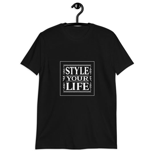 Style Your Life - Klassisches Logo" Unisex T-Shirt