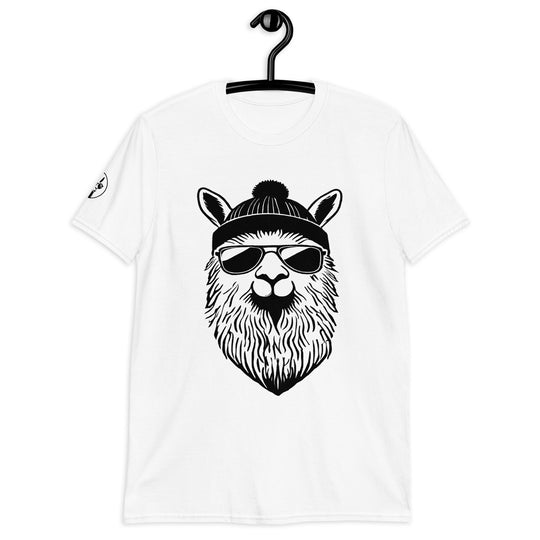 Unisex-T-Shirt - Hipster Lama