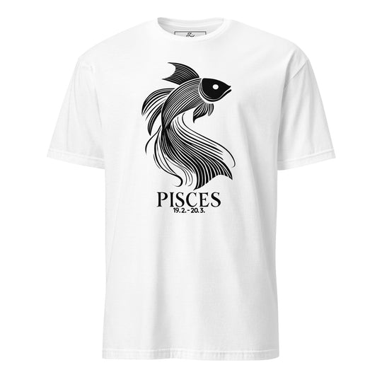 Fische Sternzeichen – Pisces Unisex-T-Shirt